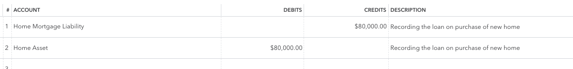 How to Setup a Mortgage in QuickBooks 1 accounts in QBO
